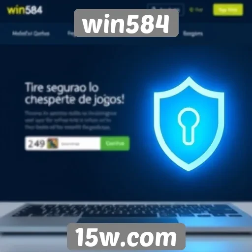 Análise de segurança do site de jogos Win584